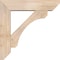Ekena Millwork Legacy Slat Smooth Bracket w/ Offset Brace, Douglas Fir, 7 1/2"W x 32"D x 32"H BKT0806X32X32LEC06SDF - alternate 4